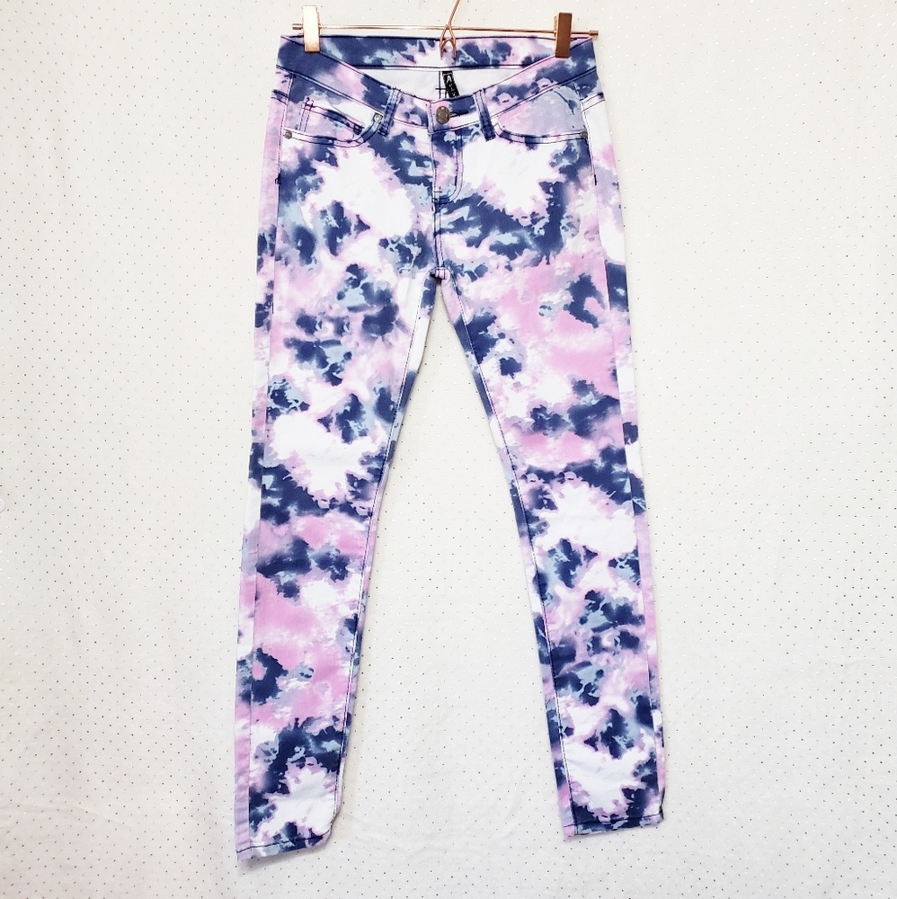 Tie Dyed Skinny Jeans* Aviva *Sz 5*